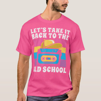 T-shirt Revenons À L'Ancien Hip hop De L'École 90S