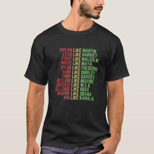 T-shirt Rêver Comme Martin Hommes Femmes Garçons Filles Hi