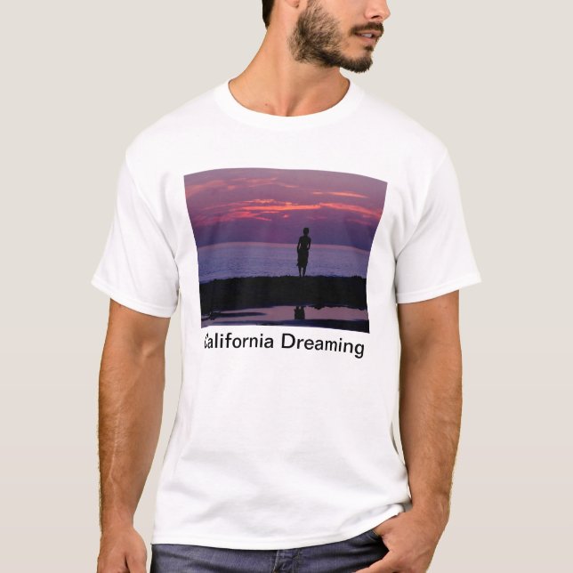 T-shirt Rêver de la Californie (Devant)
