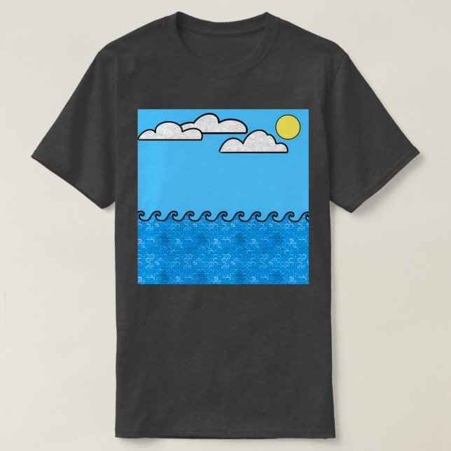T-shirt Rêver de l'été (Design devant)