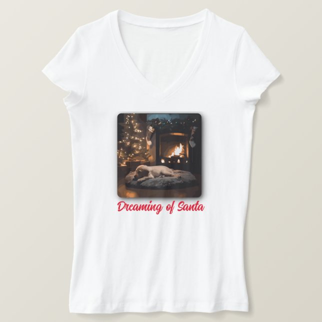 T-shirt Rêver de Père Noël (Design devant)