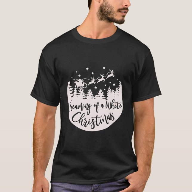 T-shirt Rêver D'Un Blanc Pour Les Citations Familiales (Devant)