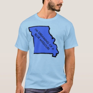 T-shirt Rêver le bleu