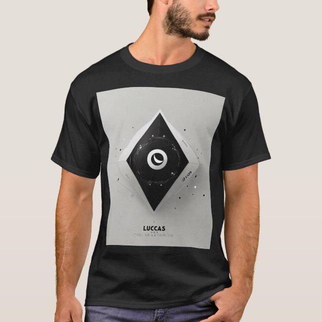 T-shirt Reverie cosmique : Exploration de l'Univers (Devant)