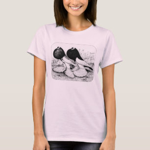 T-shirt Reverseing Pigeons extérieurs