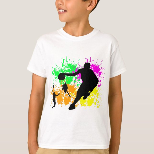 T-shirt Rêves de basket-ball (Devant)