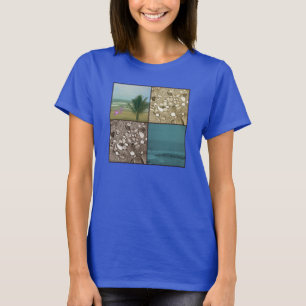 T-shirt Rêves de plage longs manches fin Jersey Top