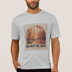 T-shirt Rêves d'Upper East Side, Hustle de Downtown New Yo