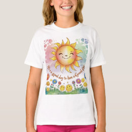 T-shirt Rêves Floraux pour filles - mignon et élég