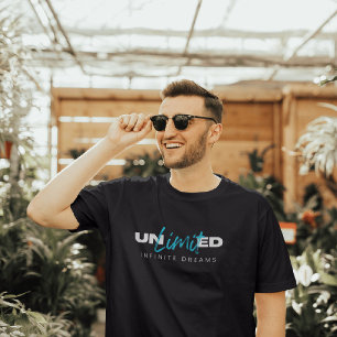 T-shirt Rêves illimités créent de la positivité