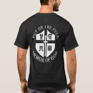 T-shirt Revêtez la pleine armure de Dieu Chevalier Grâce B