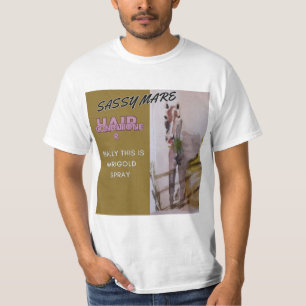 T-shirt revitalisant cheveux sassy mare