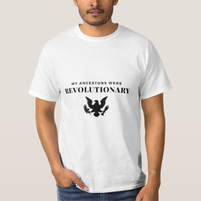 T-shirt Révolution américaine (Devant)