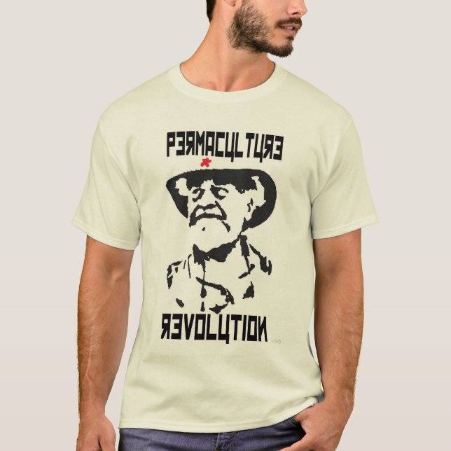 T-shirt Révolution de Permaculture (Devant)