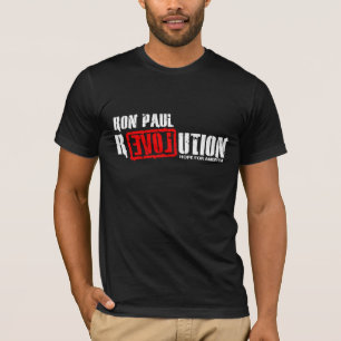 T-shirt Révolution de Ron Paul - espoir pour l'Amérique