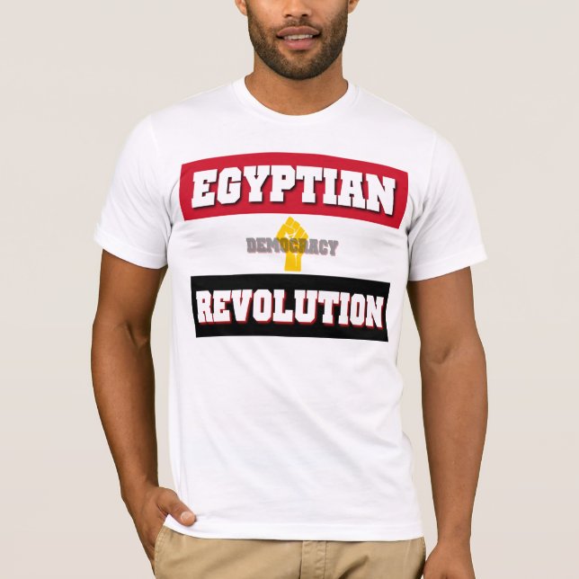 T-shirt Révolution égyptienne (Devant)