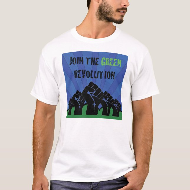 T-shirt Révolution VERTE (Devant)