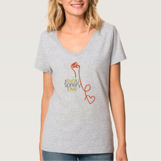 T-shirt révolutionnaire d'amour