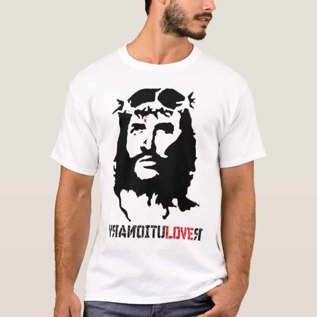 T-shirt Révolutionnaire de Jésus-Christ (Devant)