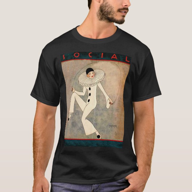 T-shirt Revue du magazine social (Devant)