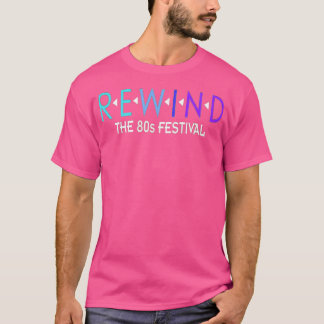 T-shirt Rewind Festival Retro Music Fête South North
