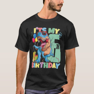 T-shirt Rex 6Th Birthday Boy Girl 6 Years 2016 Dinosaur