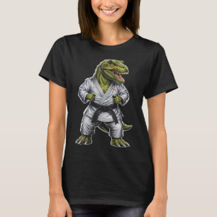 T-shirt Rex Arts Martiaux Dinosaure Karaté Jiu-jitsu Ninja