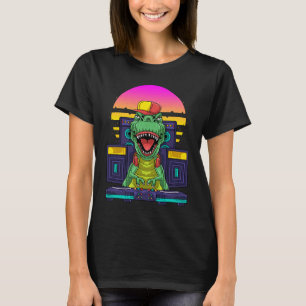 T-shirt Rex DJ Party Club Festival EDM Danse Électronique