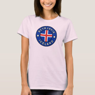 T-shirt Reykjavik Islande