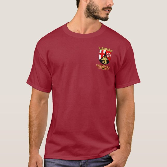T-shirt Rheinland-Pfalz (Rhénanie-Palatinat) COA (Devant)