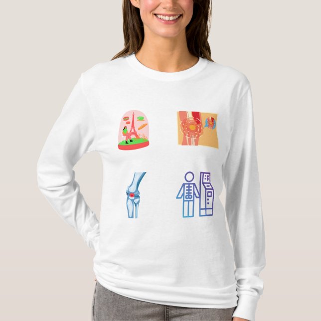 T-shirt Rheumatology Nurse Sticker Pack - Rheumatology Nur (Devant)