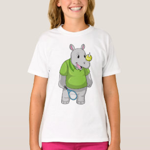 T-shirt Rhino at tennis