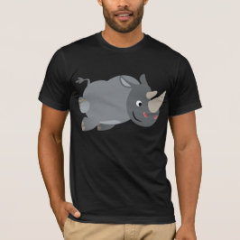 T-Shirt Rhino Chargement Cartoon Cute