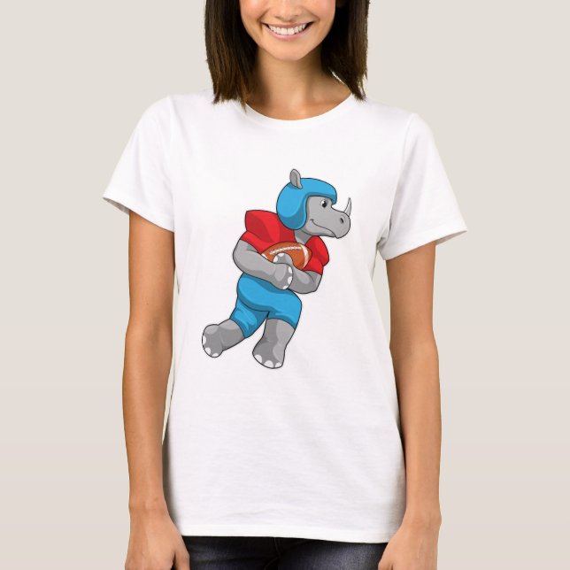 T-shirt Rhino de football (Devant)
