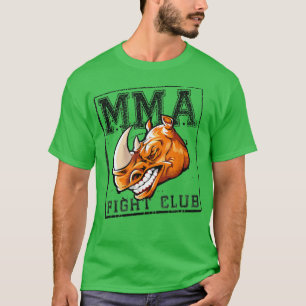 T-shirt Rhino Mied Martial Arts Mixed martial art Fighter 