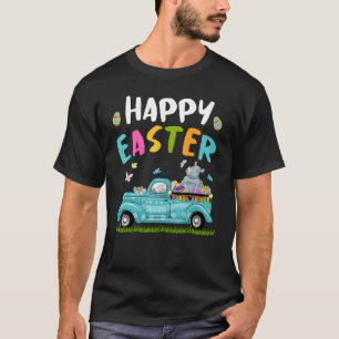 T-shirt Rhino mignon Avec Oreilles De Lapin Chasse D'Oeufs