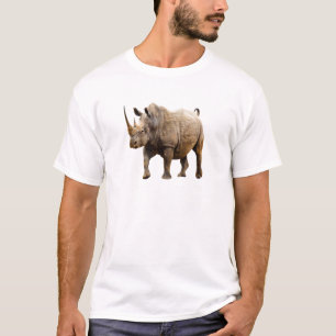 T-shirt Rhino noir