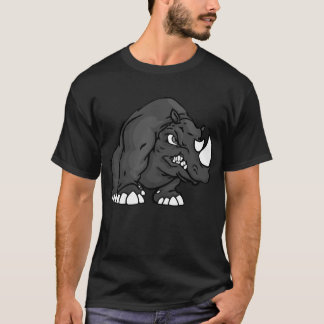 T-shirt rhino_sombre