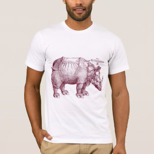 T-shirt rhinocéros