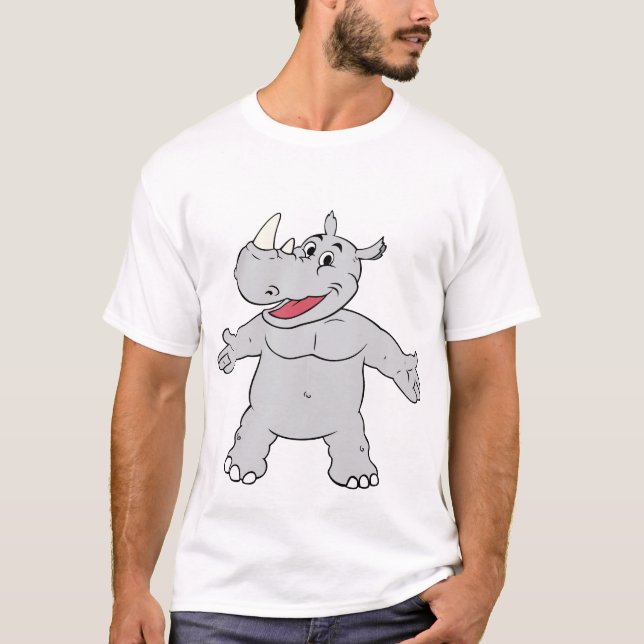T-shirt Rhinocéros (Devant)