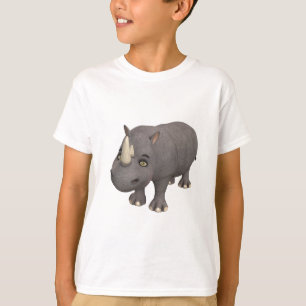 T-shirt Rhinocéros de bande dessinée