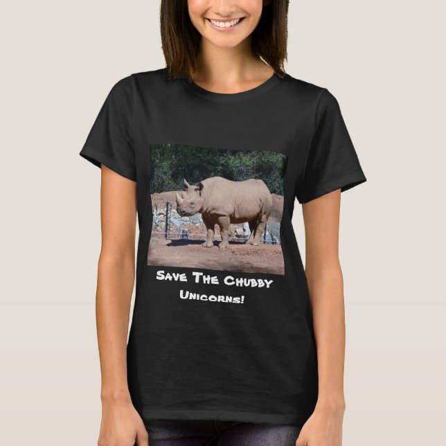 T-shirt Rhinoceros féminin (Devant)