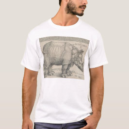 T-shirt Rhinocéros, gravure sur bois par Albrecht Durer