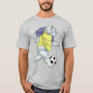 T-shirt Rhinocéros Soccer