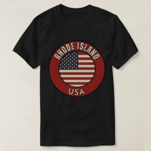 T-shirt Rhode Island États-Unis d'Amérique