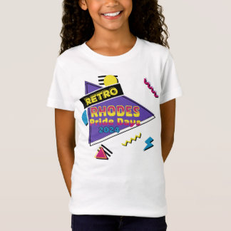 T-Shirt Rhodes Pride Days 2024 Retro Rhodes