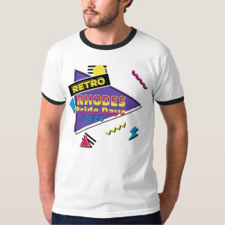 T-shirt Rhodes Pride Days 2024 Retro Rhodes