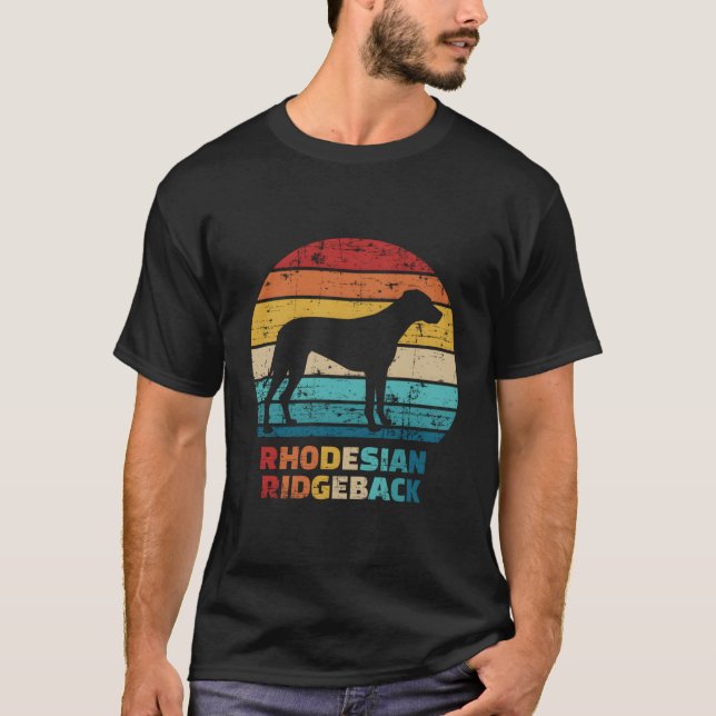 T-shirt Rhodesian Ridgeback (Devant)