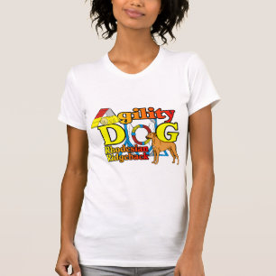 T-shirt Rhodesian_Ridgeback_Agilité