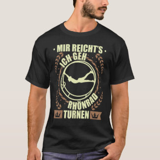 T-shirt Rhönrad Gymnastique Gymnaste Girl Dit 1
